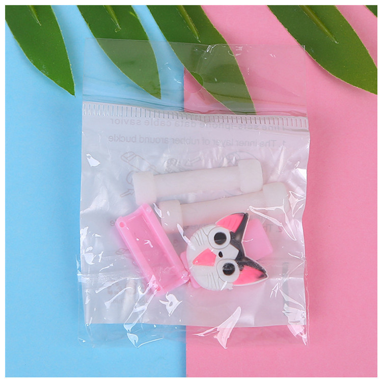 MUISUNGSHOP (20 ชิ้น) คละลาย ที่ล๊อค ตัวล็อก กันสายชาร์จหัก ถูกที่สุด 20 ชิ้น ตัวล็อคถนอมสายชาร์จ คละลาย