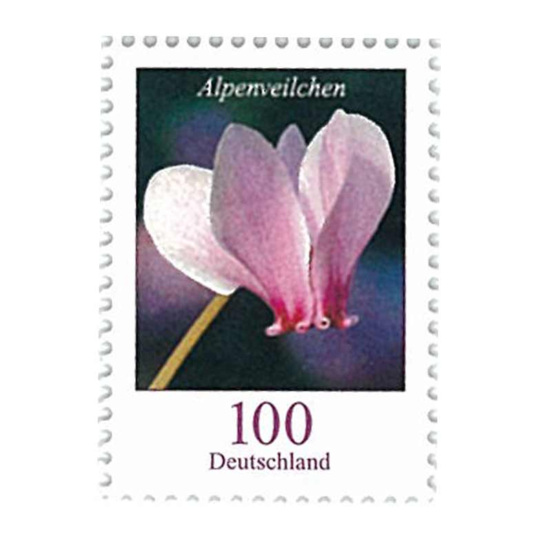 Germany Stamp, 2018 Alpenveilchen