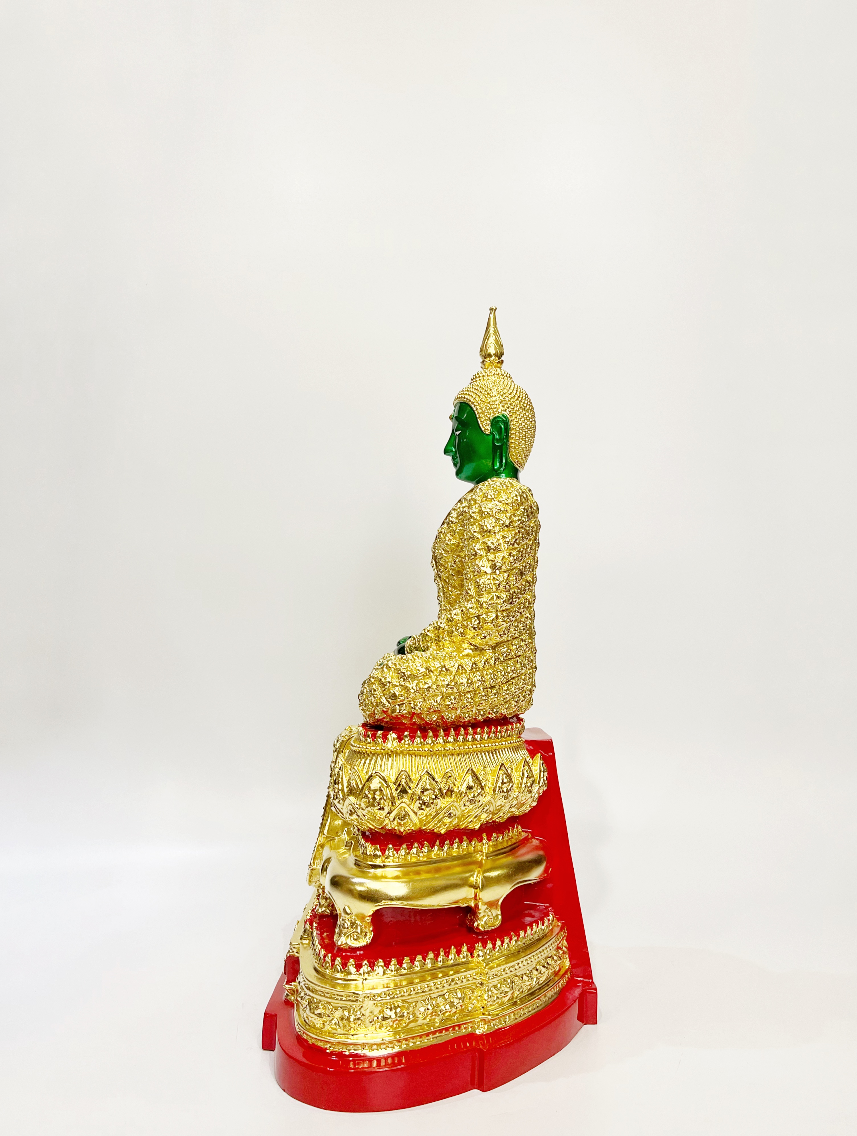 รูปหล่อพระแก้วมรกต สามฤดู หน้าตัก 9 นิ้ว พิธี วัดพระแก้ว จ.เชียงราย พ.ศ.2563