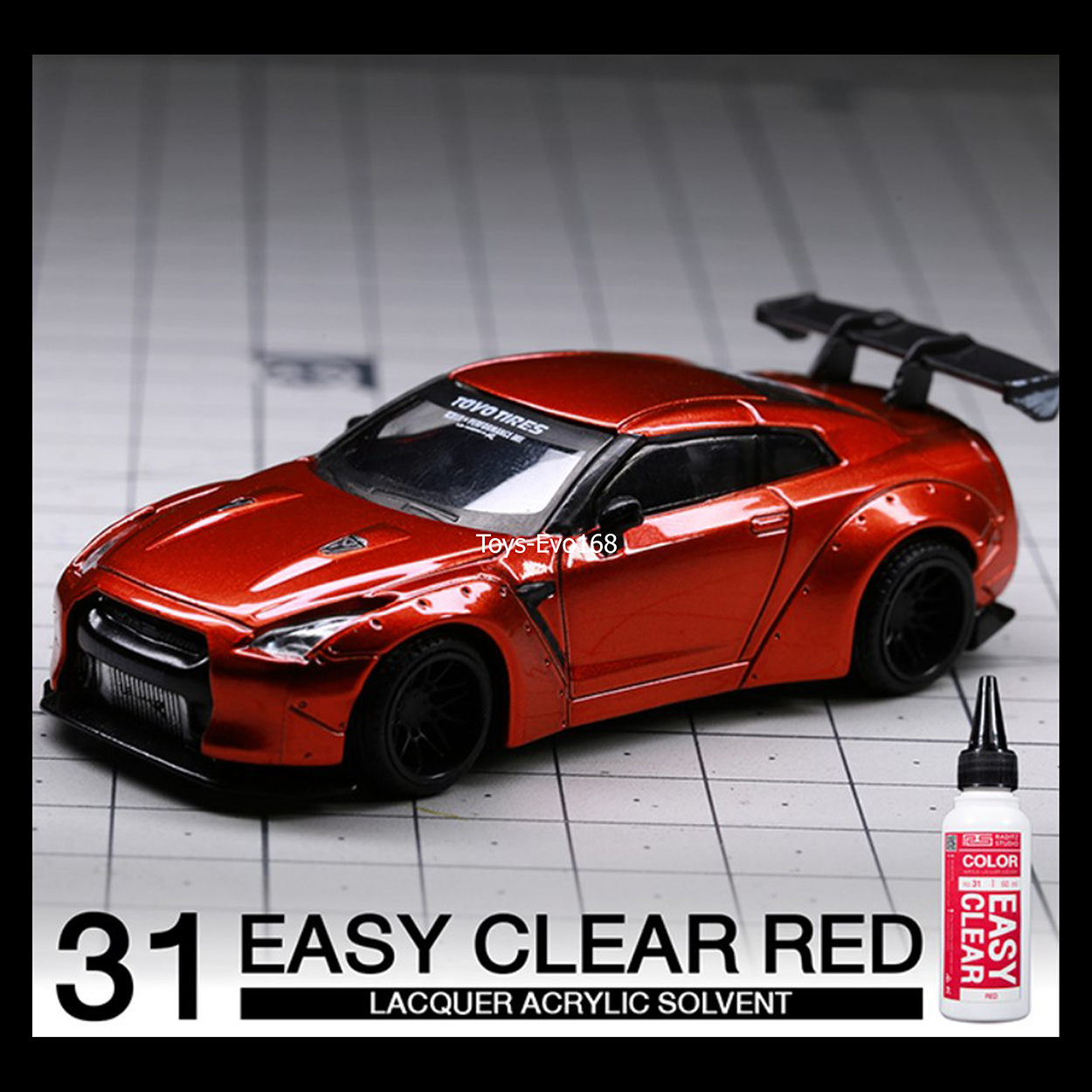 No. NO31 Easy Clear Red