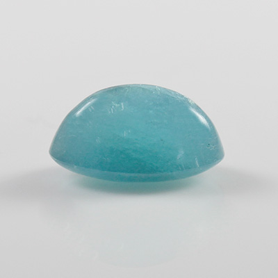 อะพาไทท์ตาแมว (Cat's eye Apatite) 1.50 กะรัต สีฟ้าอมเขียว