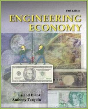 Engineering Economy 5ed ISBN 9780072432343