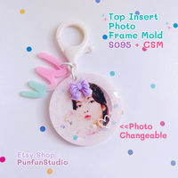 S095 + CSM Top Insert Photo Frame Mold / Photo Frame Mold / Silicone Mold