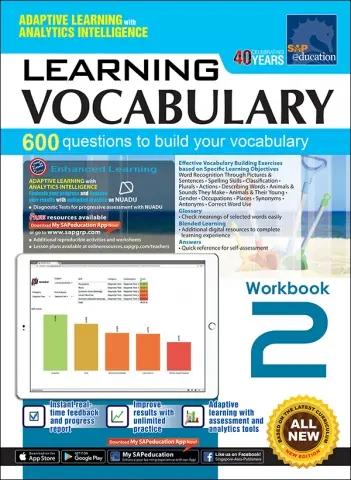 แบบฝึกหัดภาษาอังกฤษ ป.2 Learning Vocabulary Workbook 2
