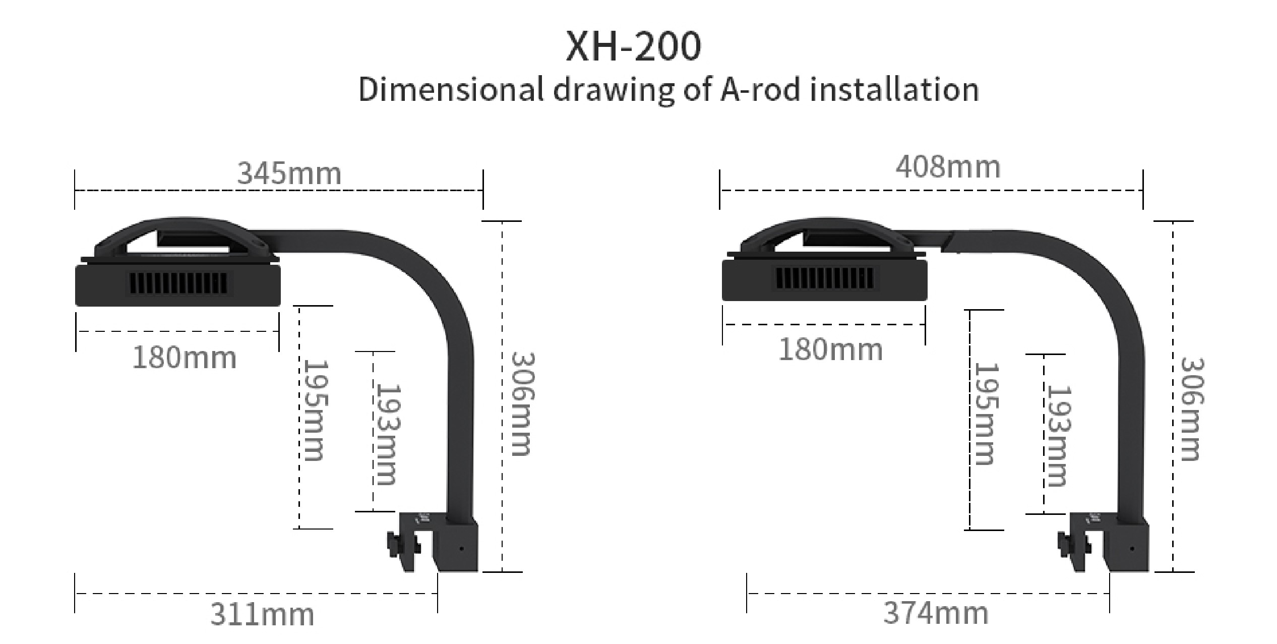 XH-200 For LM-30Pro Radion XR-30/G4/G5/G6