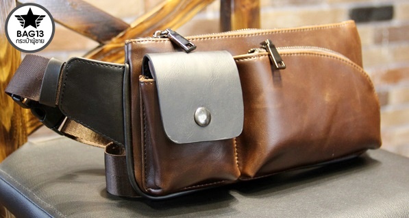 กระเป๋าคาดอกผู้ชาย รหัส B002