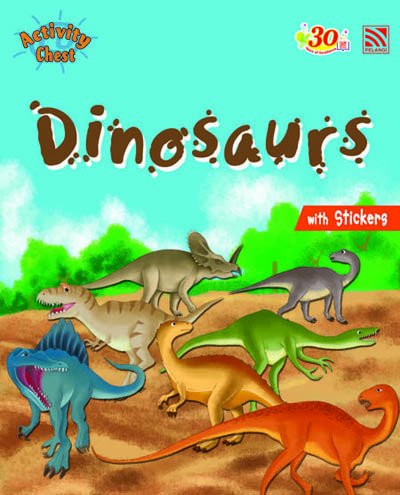 DINOSAURS WITH STICKERS