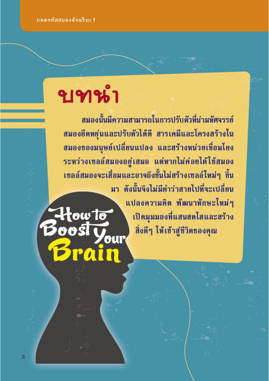 ถอดรหัสสมองอัจฉริยะ : ฉลาดทันใจ อัจฉริยะสั่งได้ ต้านสมองเสื่อมได้อย่างน่าทึ่ง!