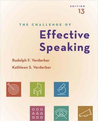 Chal Eff Speak W/CD Info 13e ISBN13 9780534646974