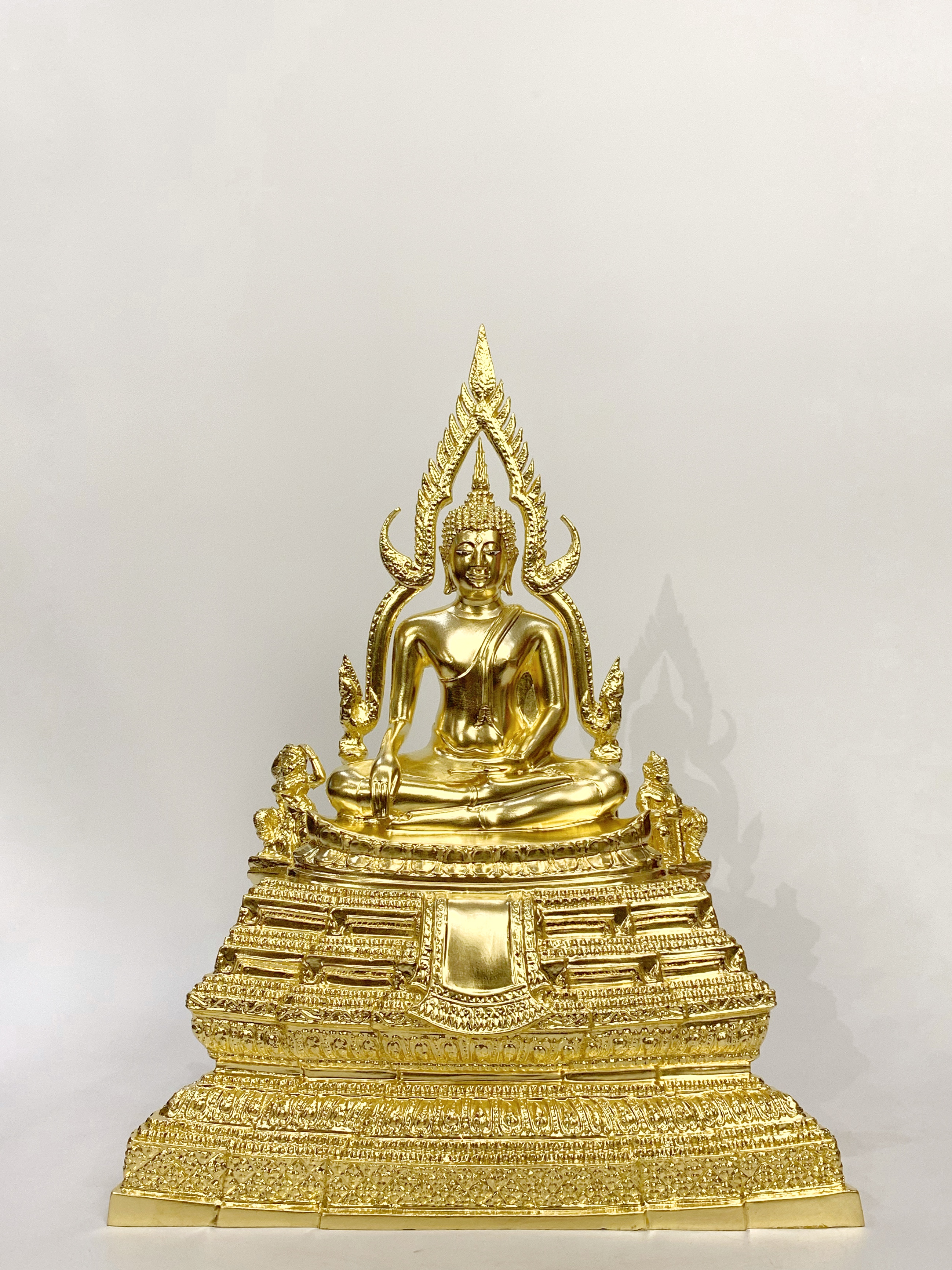 พระพุทธรูป พระพุทธชินราช ฐานสูง หน้าตัก 5.9 นิ้ว วัดพระศรีรัตนมหาธาตุวรมหาวิหาร จ.พิษณุโลก จัดสร้าง ปี พ.ศ.2539