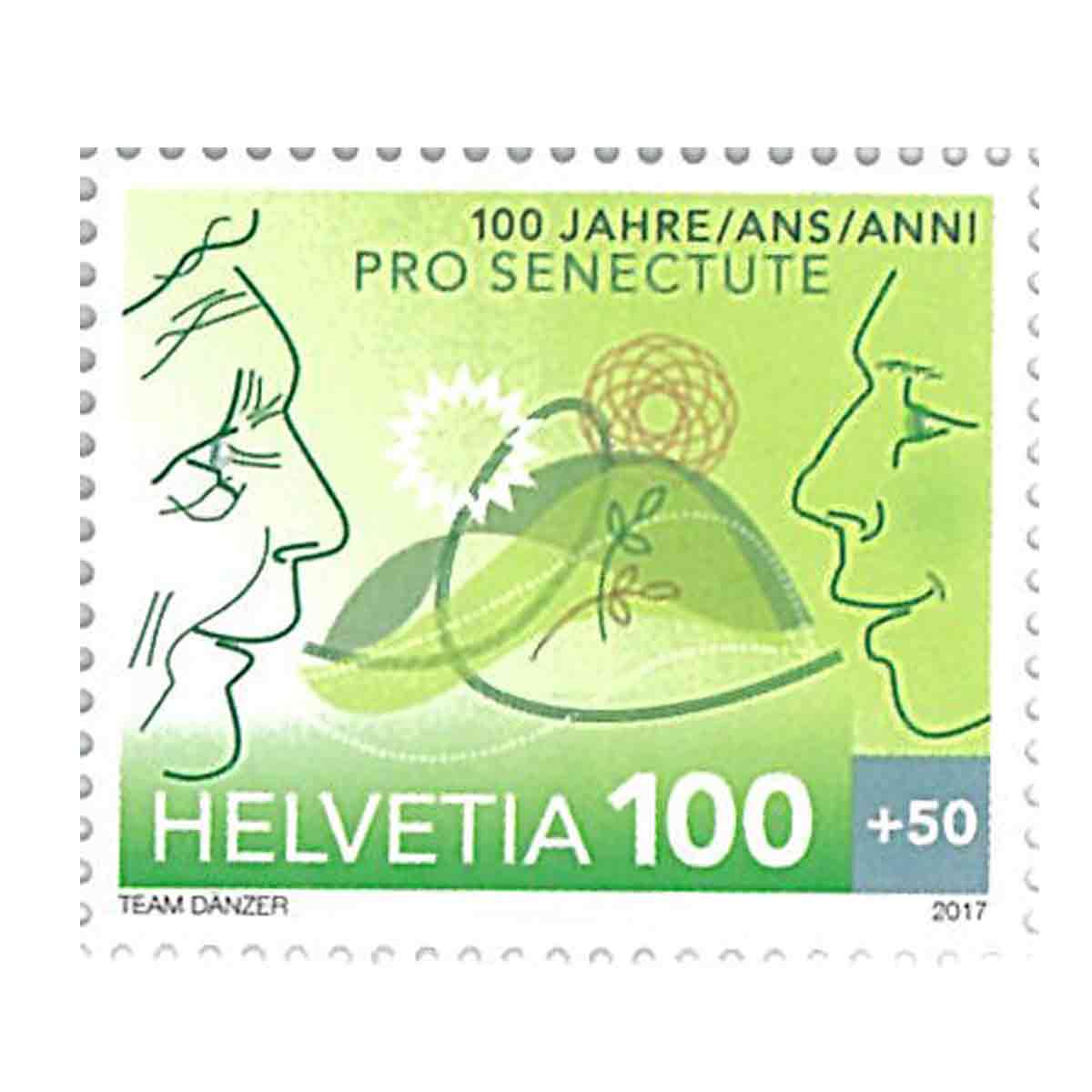 Switzerland Stamp, 2017 Senectute