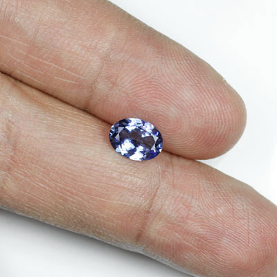 **ขายแล้ว** แทนซาไนท์ (Tanzanite) 1.19 กะรัต รูปร่างดี ไฟดี
