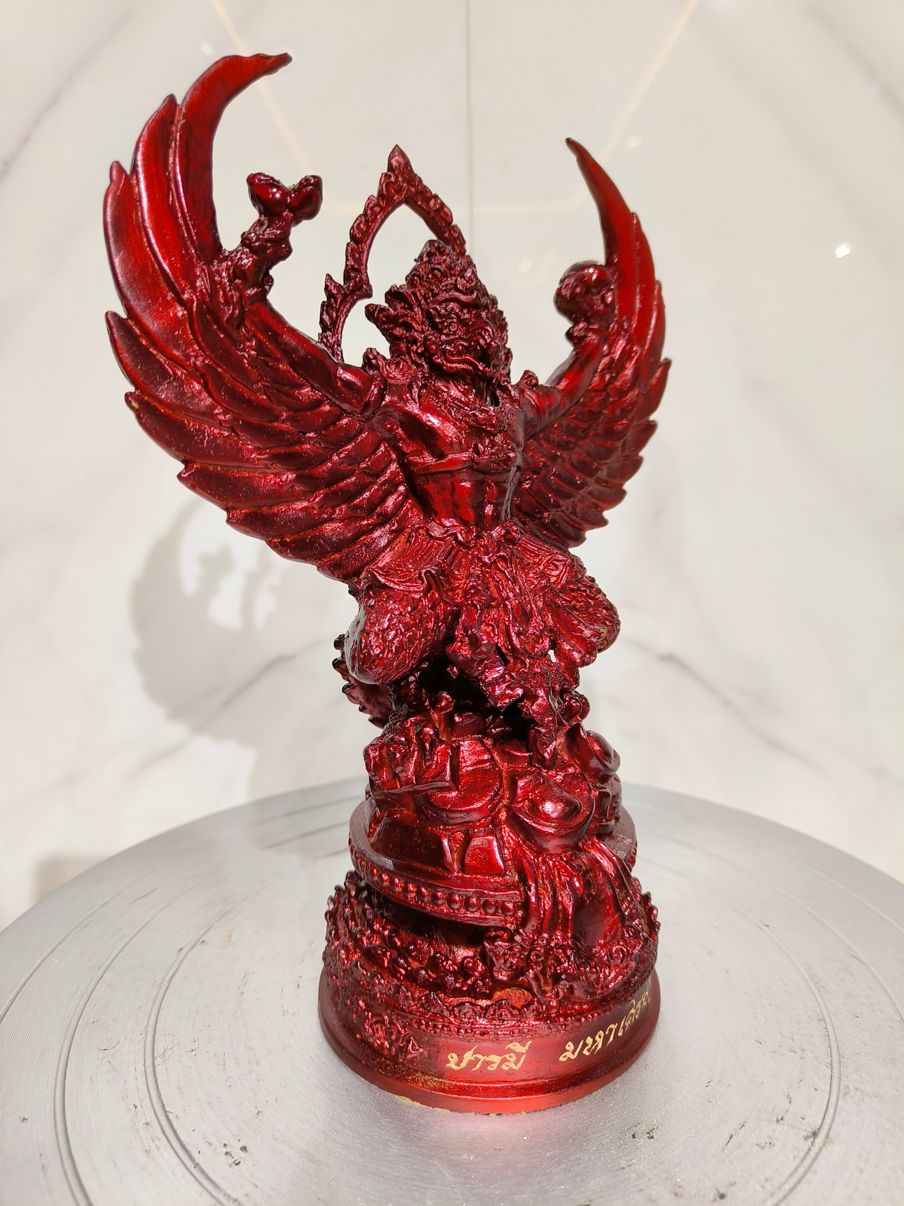 รูปหล่อ พญาครุฑ รุ่น ปารมี เศรษฐี หน้าตัก 5 นิ้ว