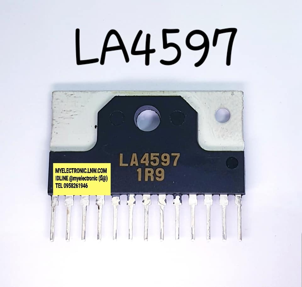 ขาย, LA4597 , ยี่ห้อ , ตัวถัง , SIL-13 , ขา , ic , ไอซี , ราคา , ตัวละ , , , , , หน่วย , บาท