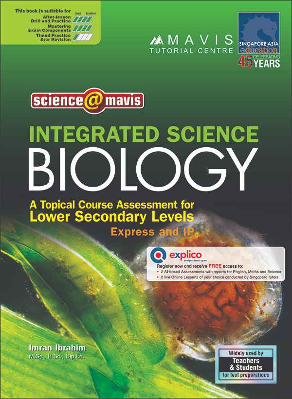 แบบฝึกหัดเสริมวิทยาศาสตร์ ม.1-2 Integrated Science BIOLOGY for Lower Secondary 1-2