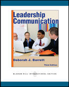 Leadership Communication 11 ISBN9780071267427