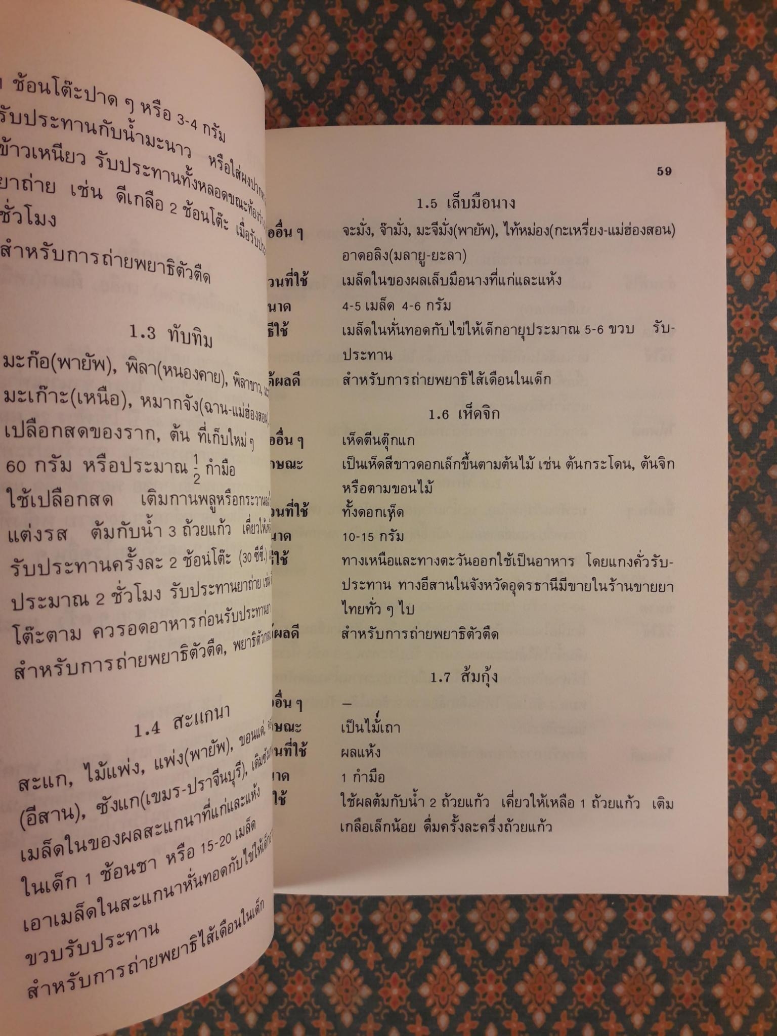 คู่มือการใช้สมุนไพร