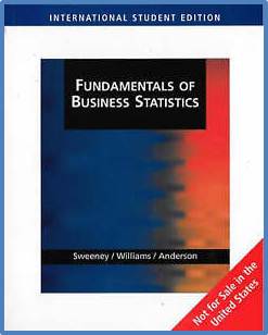 Fundamentals of Business Statistics International Student Edition ISBN 9780324305913