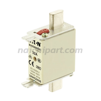 ฟิวส์เฉพาะทาง NH000 FUSE 32NHG000B 32AMP 690V 54.00mm x 21.00mm x 43.00mm Bussmann | ฟิวส์ของแท้