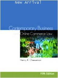 Contemporary Business And Online Commerce Law 5E ISBN9780131496606