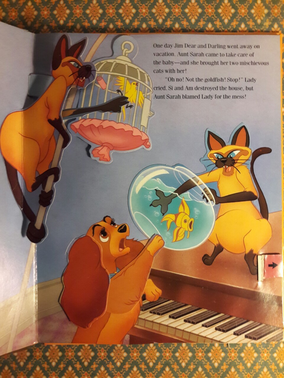 Lady and the Tramp Pop – Up Book