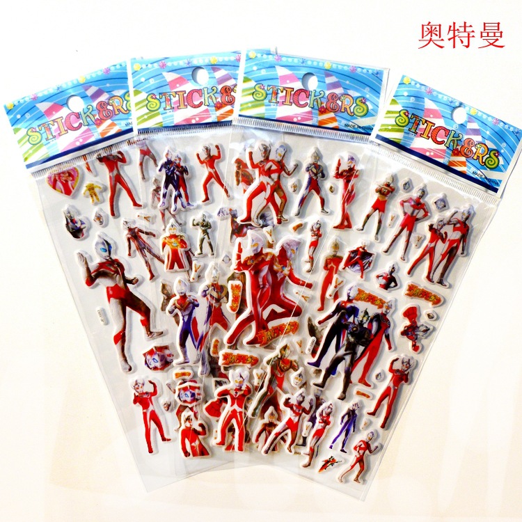 MUISUNGSHOP สติ๊กเกอร์ 3D สติ๊กเกอร์นูน คละลาย สติกเกอร์ตัวนูน สติกเกอร์ลายเจ้าหญิง ลายการ์ตูน