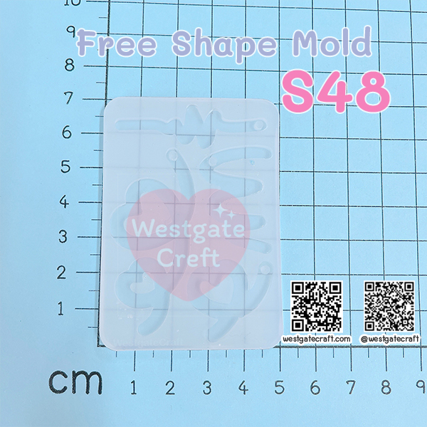 แม่พิมพ์ซิลิโคน S48 Free Shape Mold