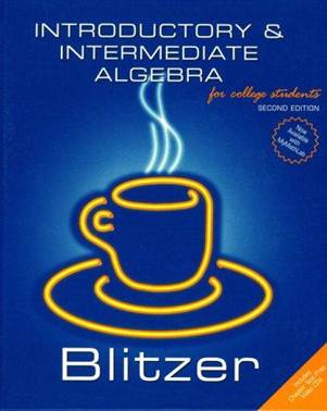 Introductory and Intermediate Algebra , ISBN 9780131492592