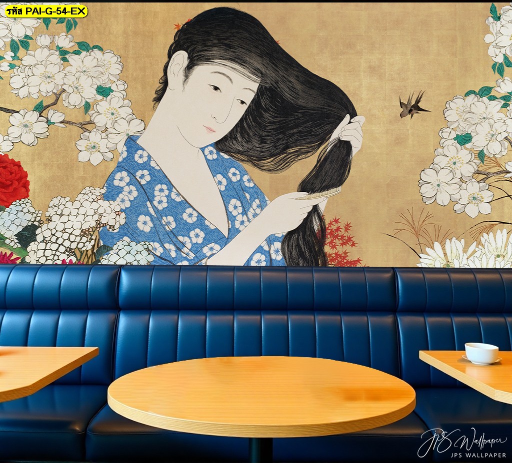 เปลี่ยนผนังร้านอาหารเกาหลี ให้เต็มไปด้วยบรรยากาศจริง