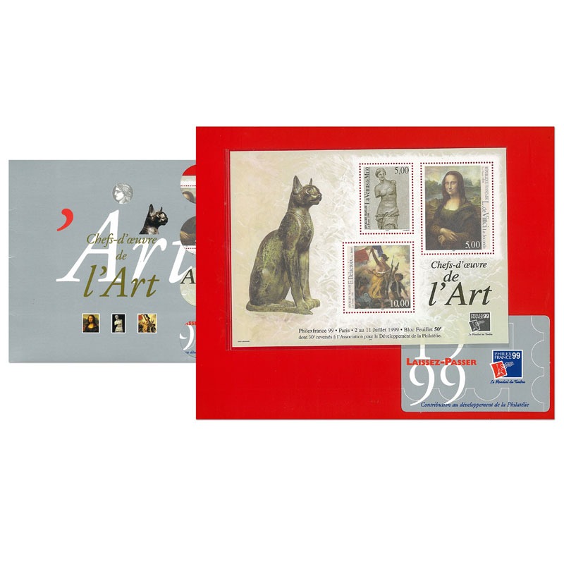 France Stamp, 1999 Art Philexfrance' 99