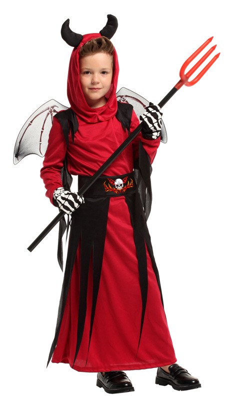 [เฉพาะชุด] 7C234 ชุดเด็ก ชุดปีศาจ ชุดเดวิล ชุดฮาโลวีน Children Devil Halloween Costumes