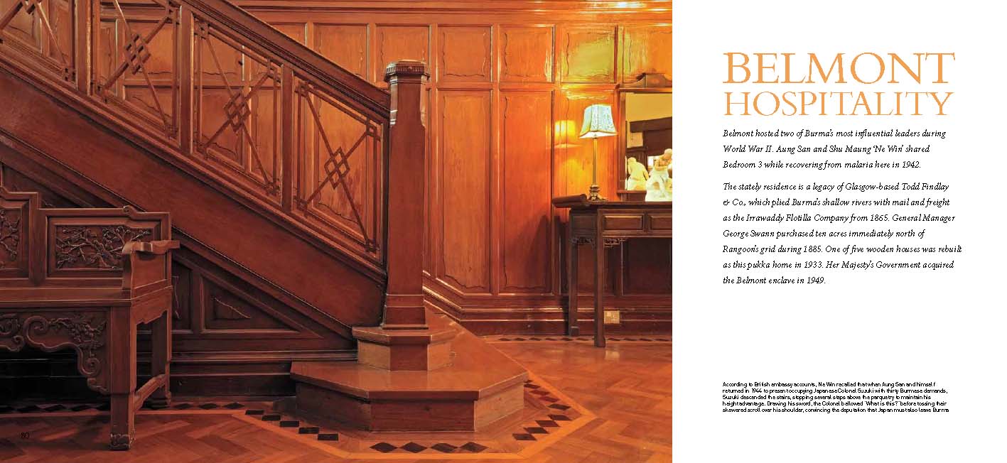 Riverbooks หนังสือประวัติศาสตร์ : Yangon Echoes Inside heritage homes