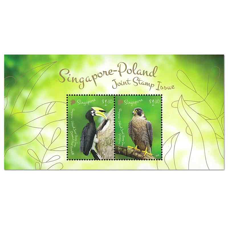 Singapore Stamp, 2019 Singapore  Poland S/S