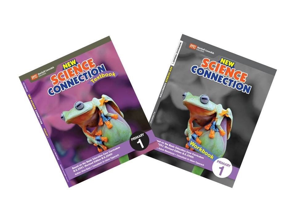 หนังสือเรียนและแบบฝึกหัดวิทยาศาสตร์ EP ป.1 New Science Connection