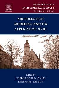Air Pollution Modeling and its Application XVIII, Volume 6 ISBN 9780444529879