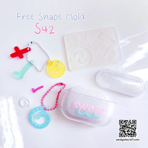 แม่พิมพ์ซิลิโคน S42 Free Shape Mold
