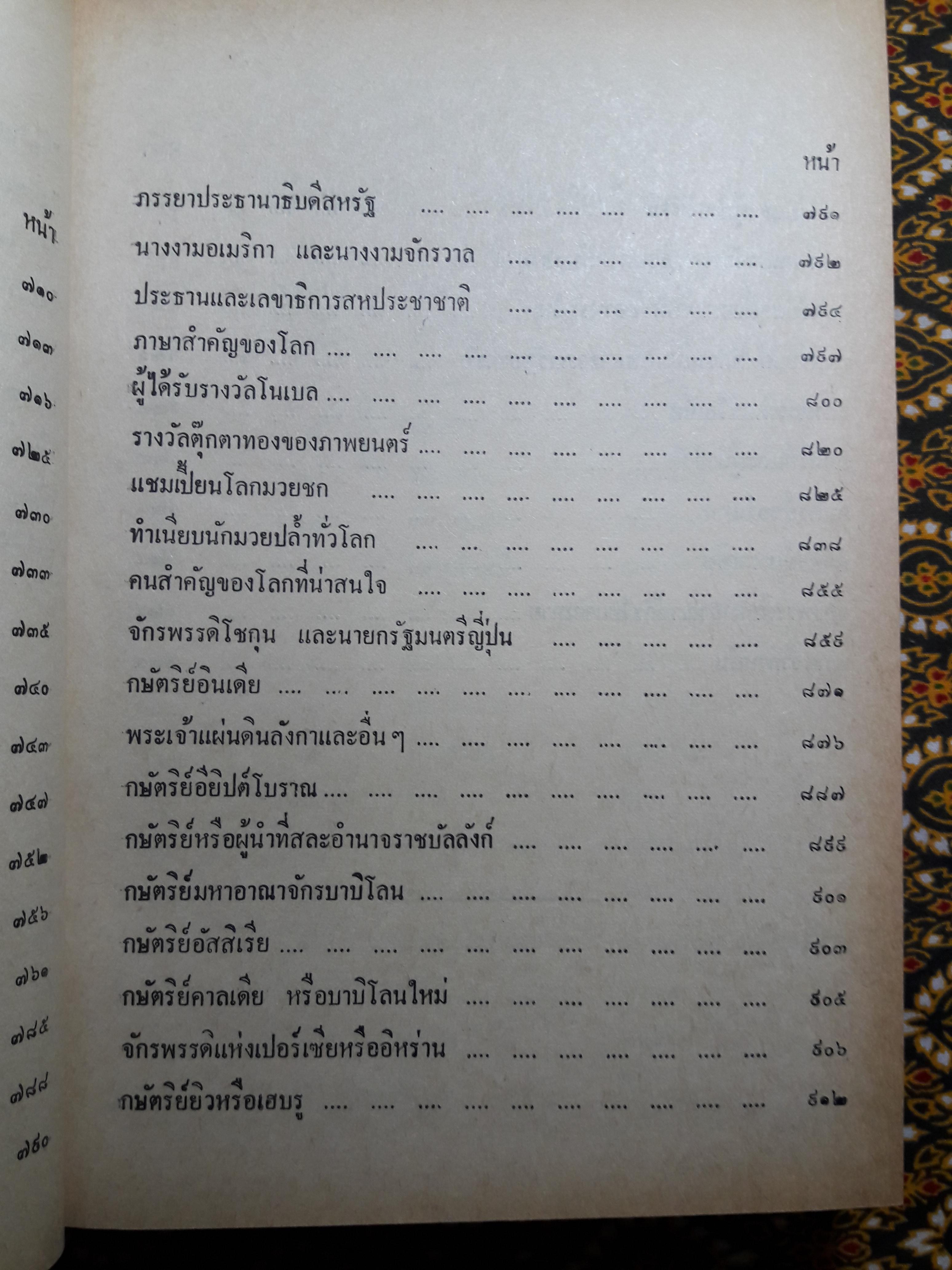 ความรู้สารพัดนาม