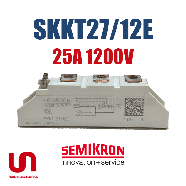 Semikron , SKKT27/12E , 25A 1200V