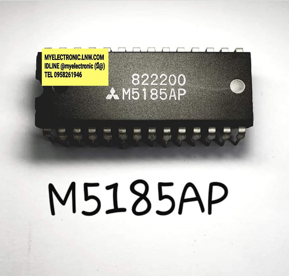 ICM5185APยี่ห้อMITSUBISHIตัวถังDIP28ขาราคาตัวละ