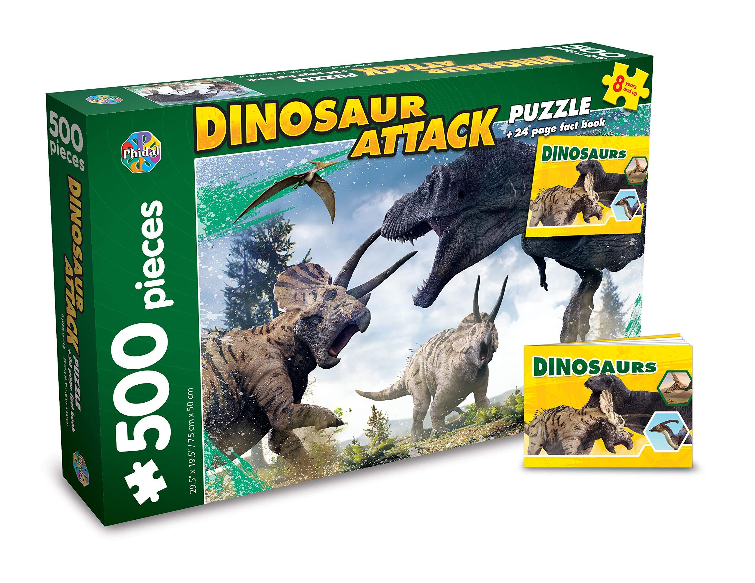 JIGSAW PUZZLE: DINOSAURS (500-PCS)