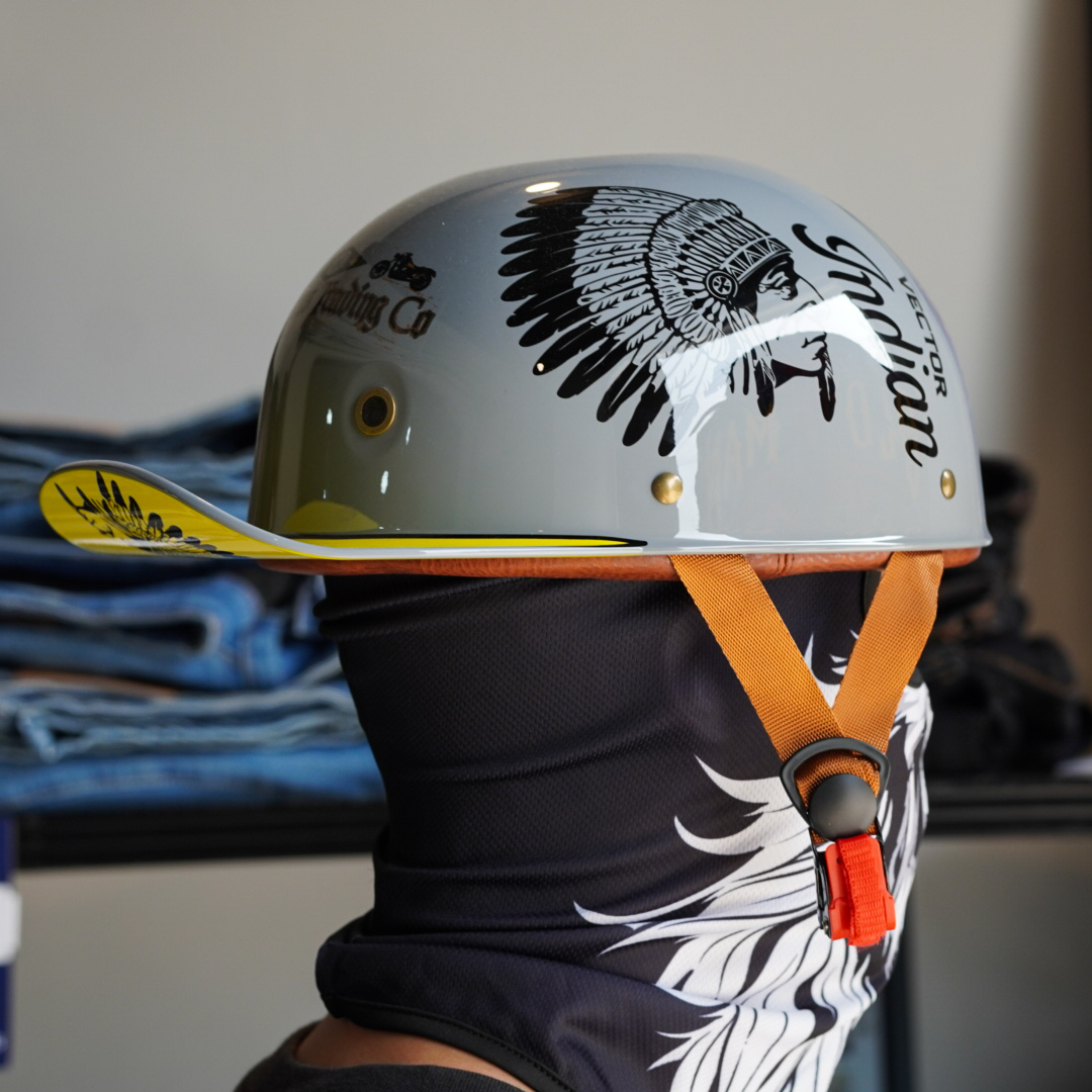 Carat Helmet หมวกครึ่งใบสไตล์ Vintage