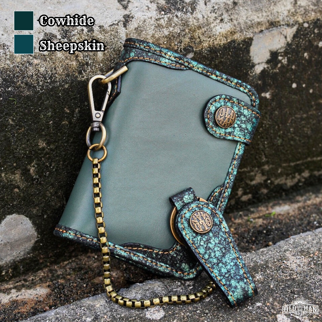 Ledger wallet หนังวัว+หนังแกะ