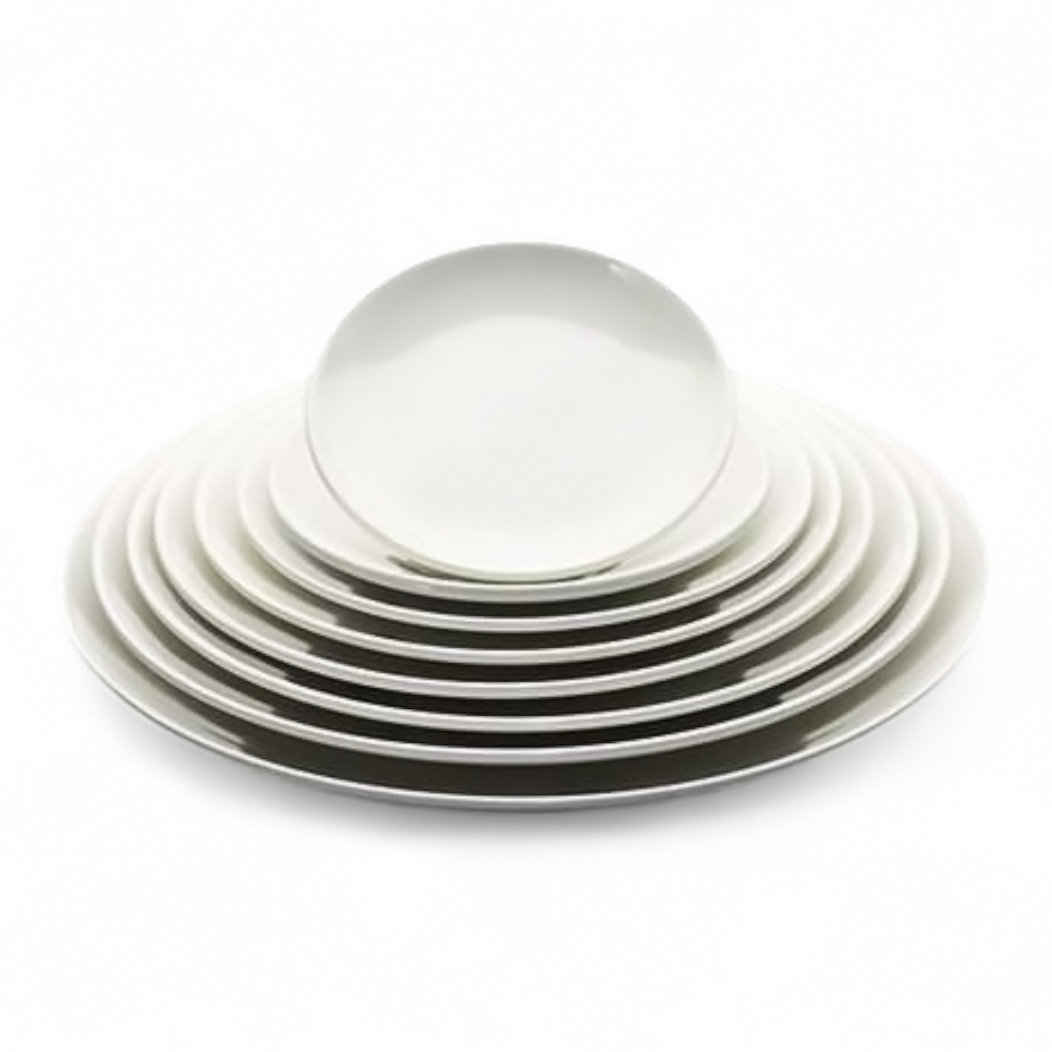 จานกลมบัวเมลามีน 8 นิ้ว Phoenix 20408