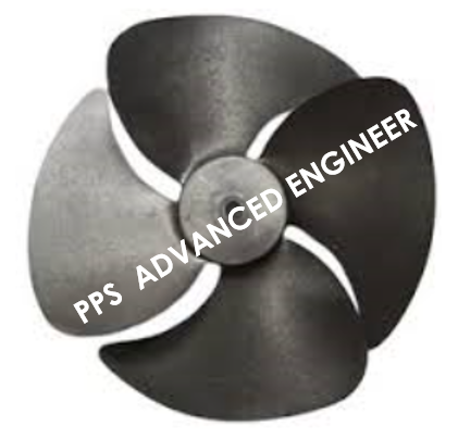 Propeller type plastic , size 16" x 4 , ID:1/2"