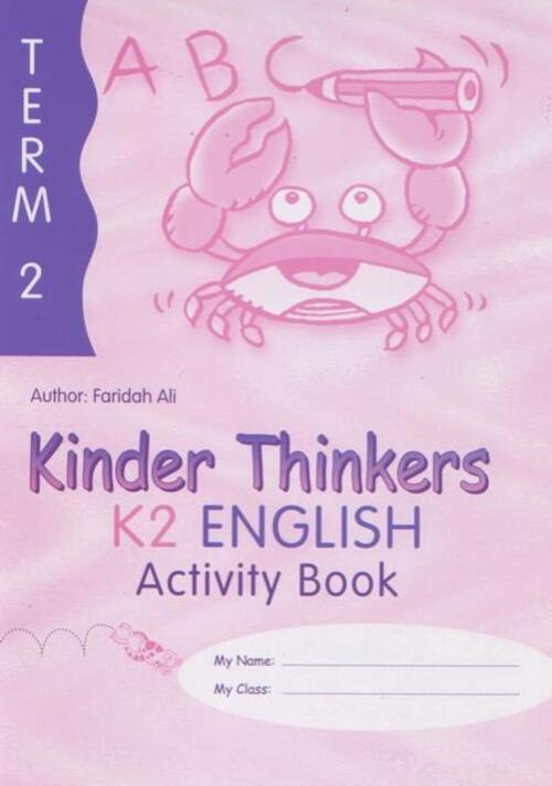 แบบฝึกหัดวิชาภาษาอังกฤษอนุบาล 3 Kinder Thinkers K2 English Term 2 Activity Book