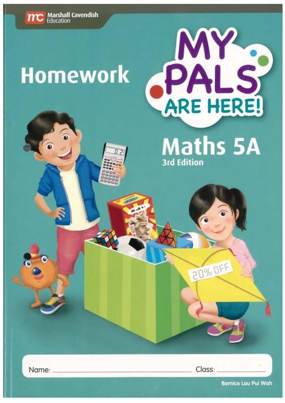 หนังสือแบบฝึกหัดคณิตศาสตร์ ป.5 MPH Maths Homework Book 5A (3rd Edition) Primary 5
