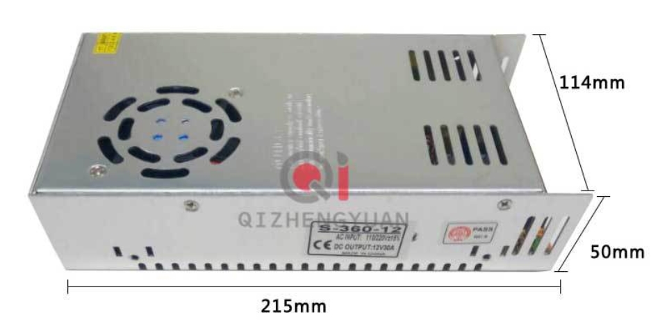 DC สวิตชิ่งเพาเวอร์ซัพพลาย Switching Power Supply 12V 30A รุ่น S-360-12