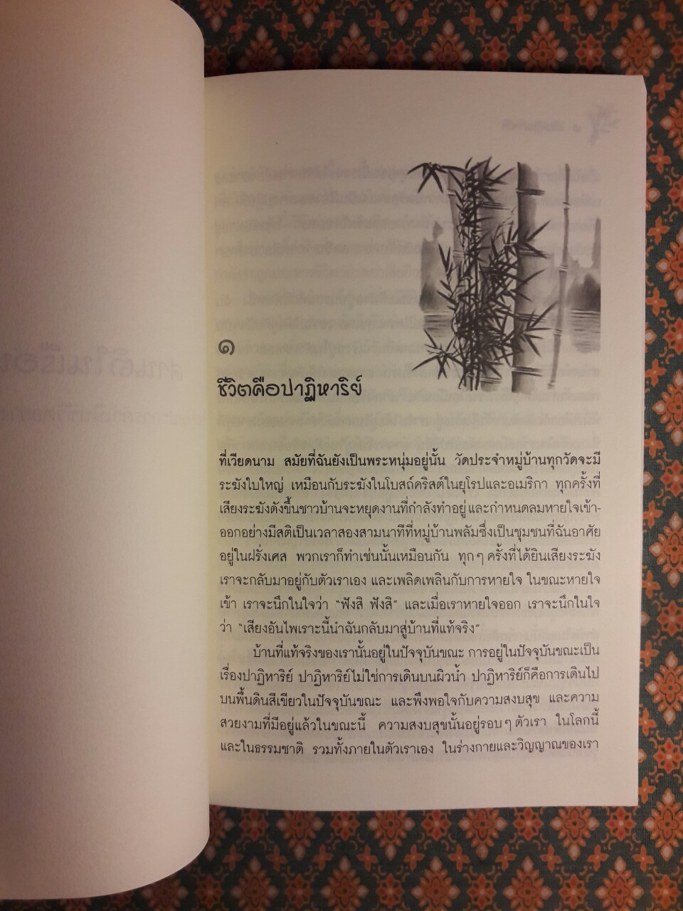 ศานติในเรือนใจ เรียนรู้ศิลปะการดำเนินชีวิตอย่างมีสติและผาสุก