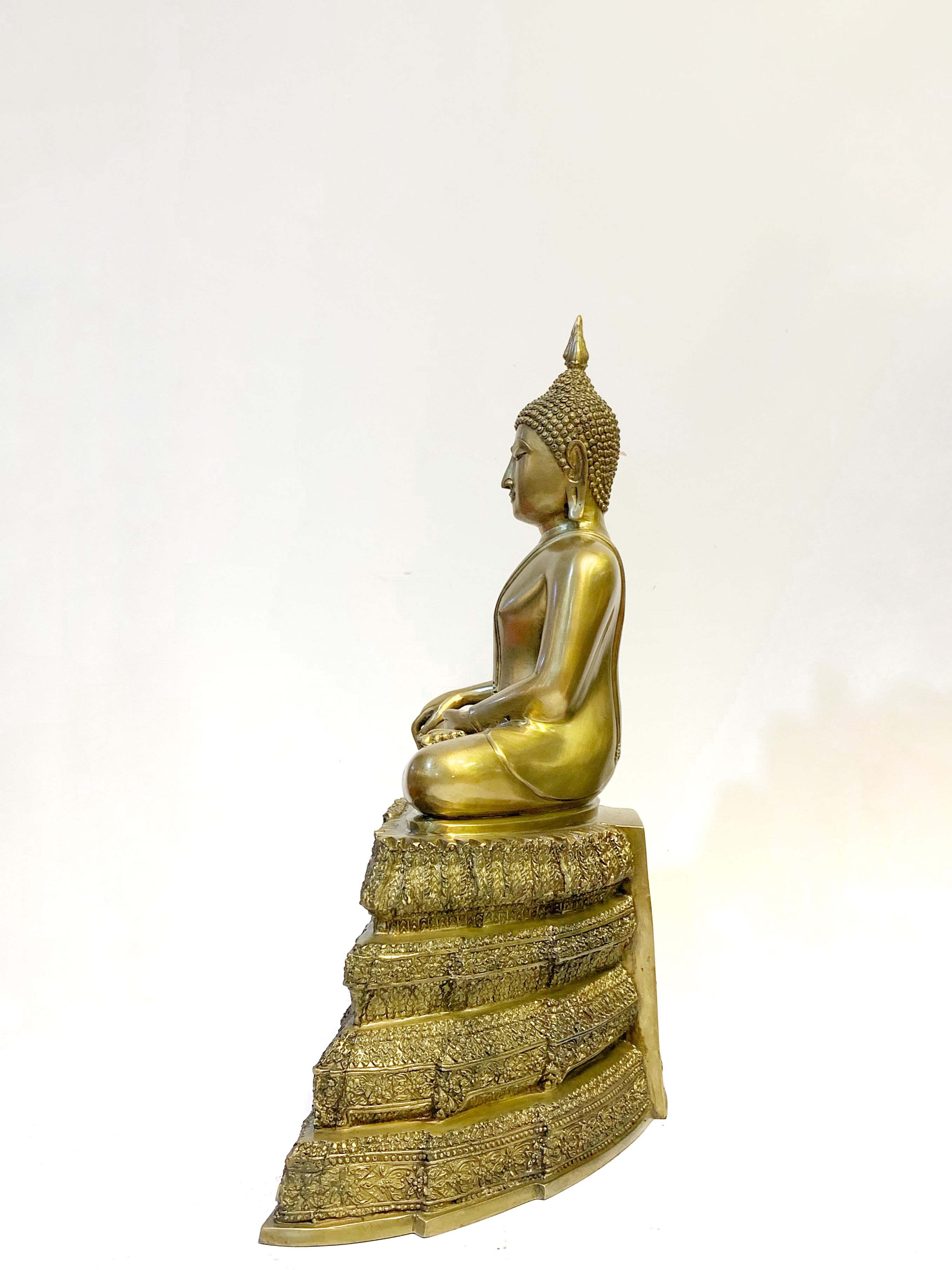 พระพุทธรูป พระศรีศากยมุนี หน้าตัก 9" รุ่น พระธรรมปิฎก 60 สร้างเมื่อวันที่ 26 มกราคม พศ.2534