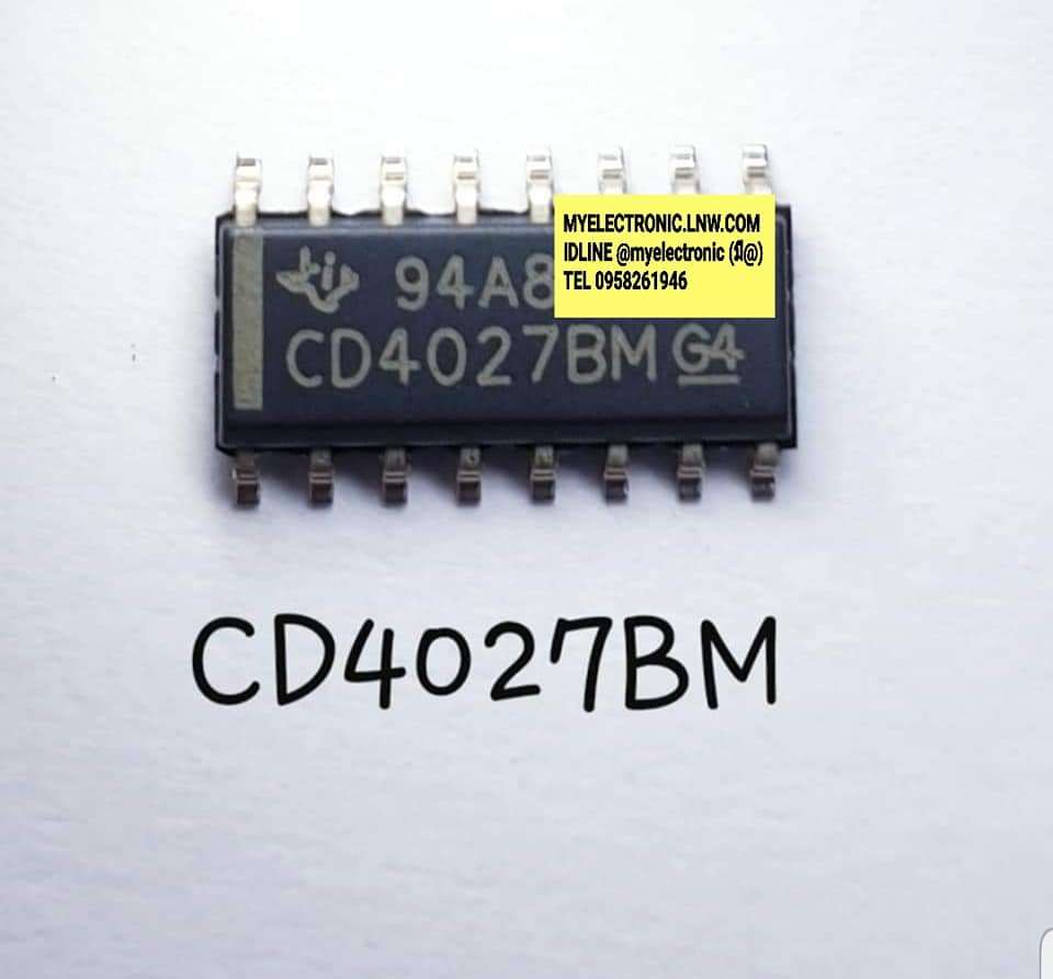 ICCD4027BMยี่ห้อTEXASตัวถังSMD16ขาราคาตัวละ
